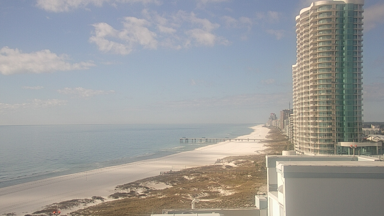 Thumbnail for current weather camera view from Island House Hotel in Orange Beach, Alabama
