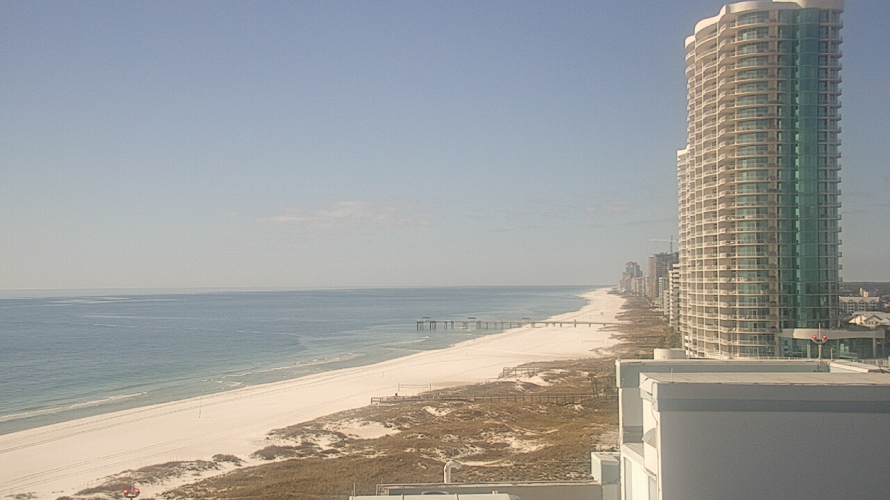 Thumbnail for current weather camera view from Island House Hotel in Orange Beach, Alabama