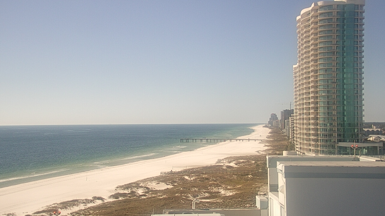 Thumbnail for current weather camera view from Island House Hotel in Orange Beach, Alabama