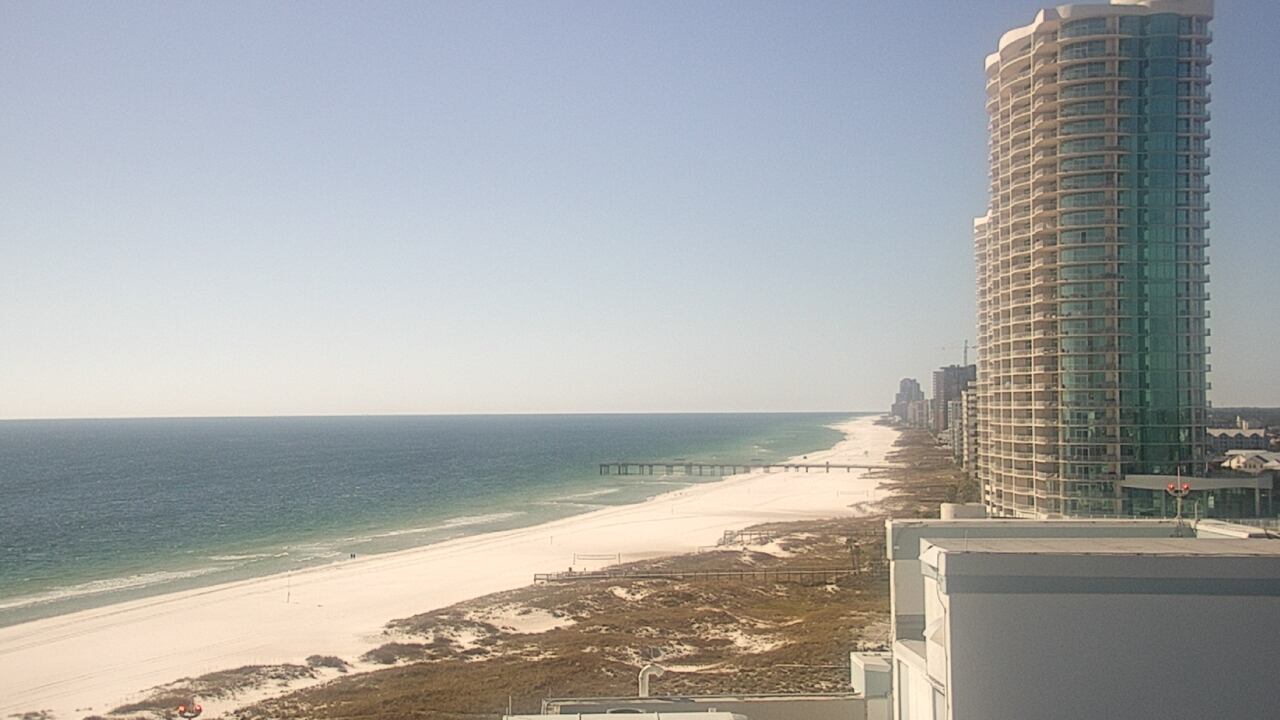 Thumbnail for current weather camera view from Island House Hotel in Orange Beach, Alabama