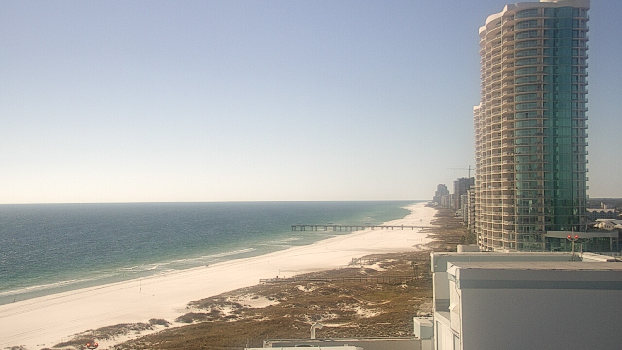 Thumbnail for current weather camera view from Island House Hotel in Orange Beach, Alabama
