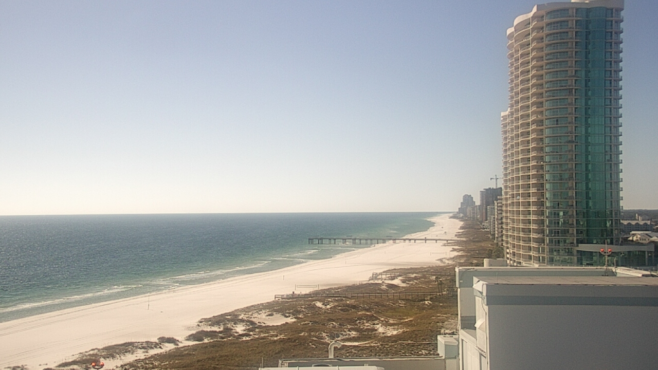 Thumbnail for current weather camera view from Island House Hotel in Orange Beach, Alabama