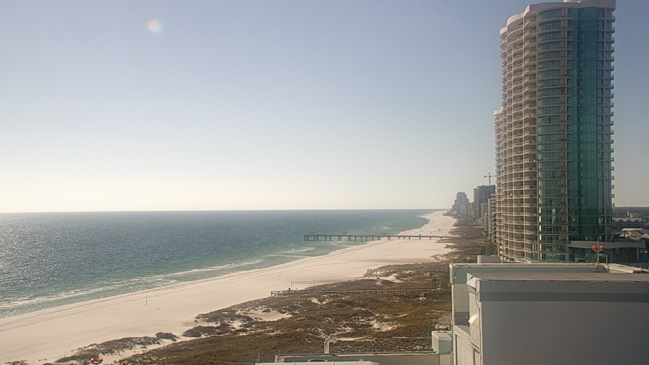 Thumbnail for current weather camera view from Island House Hotel in Orange Beach, Alabama