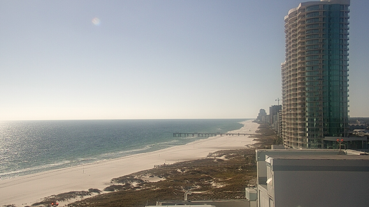 Thumbnail for current weather camera view from Island House Hotel in Orange Beach, Alabama