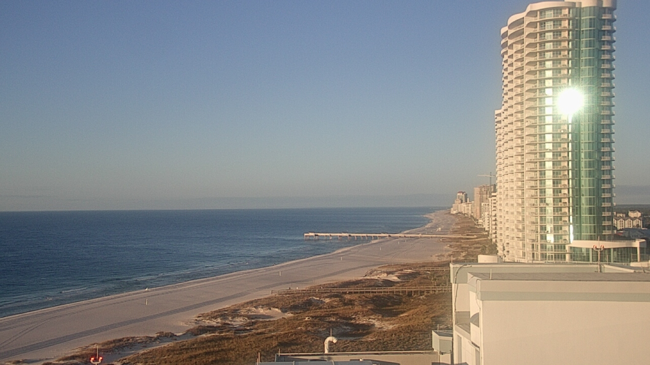 Thumbnail for current weather camera view from Island House Hotel in Orange Beach, Alabama