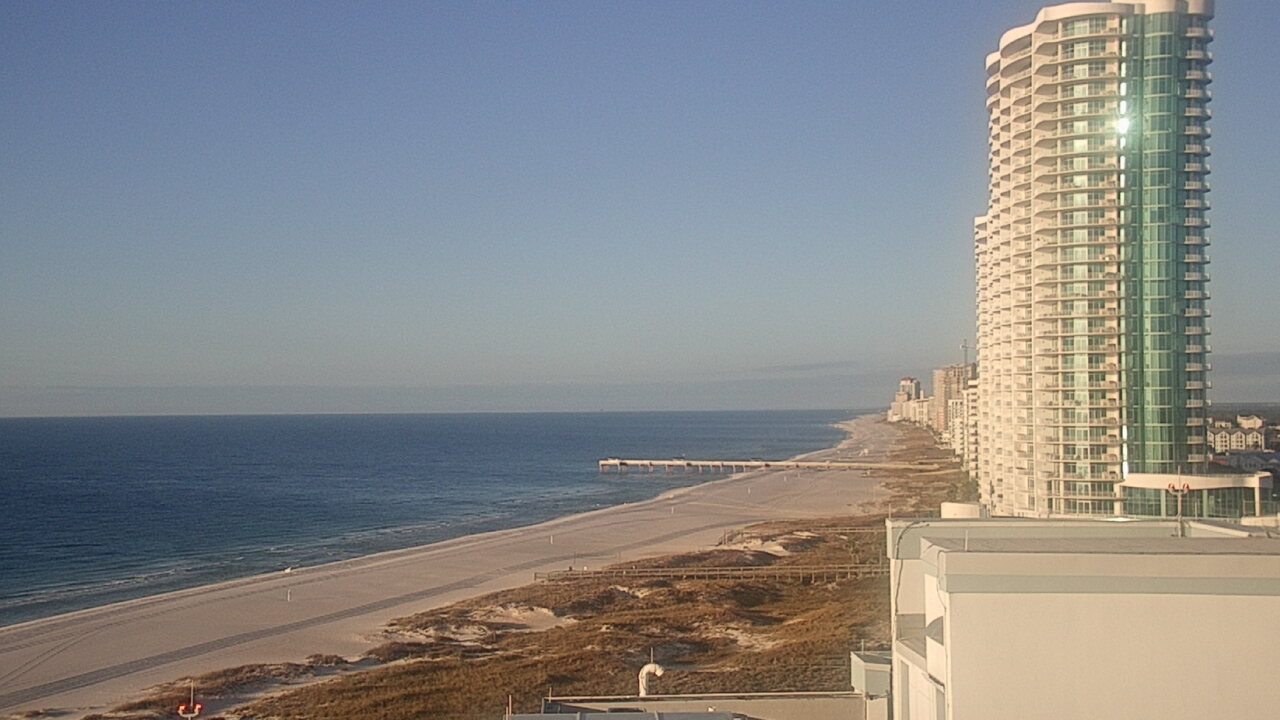 Thumbnail for current weather camera view from Island House Hotel in Orange Beach, Alabama