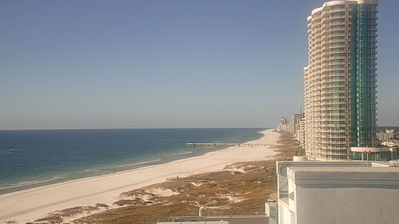Thumbnail for current weather camera view from Island House Hotel in Orange Beach, Alabama