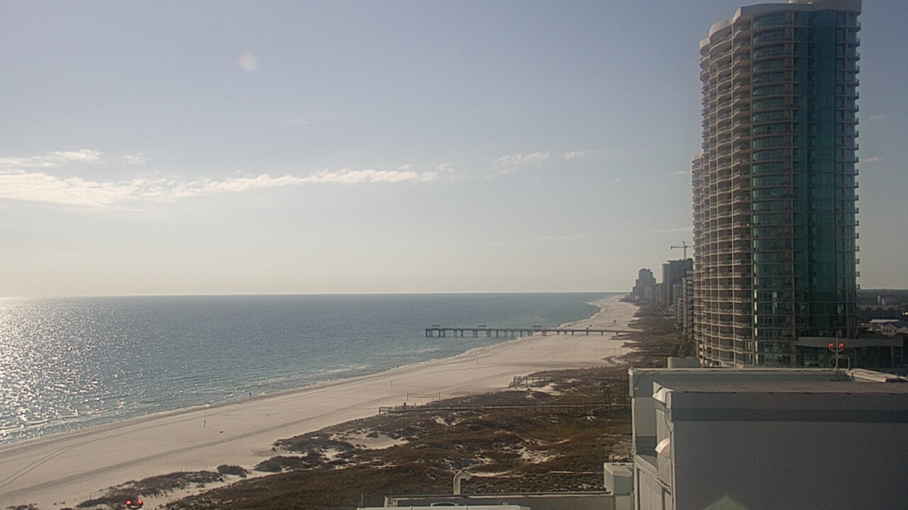 Thumbnail for current weather camera view from Island House Hotel in Orange Beach, Alabama