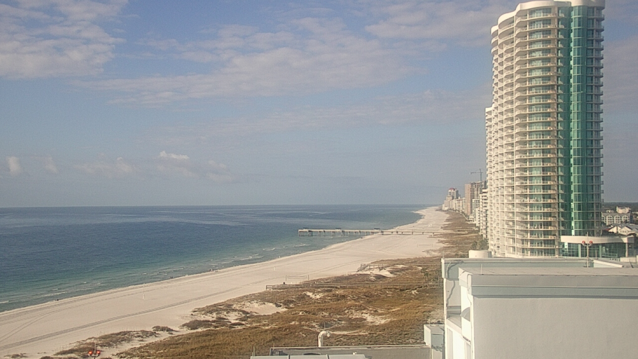Thumbnail for current weather camera view from Island House Hotel in Orange Beach, Alabama