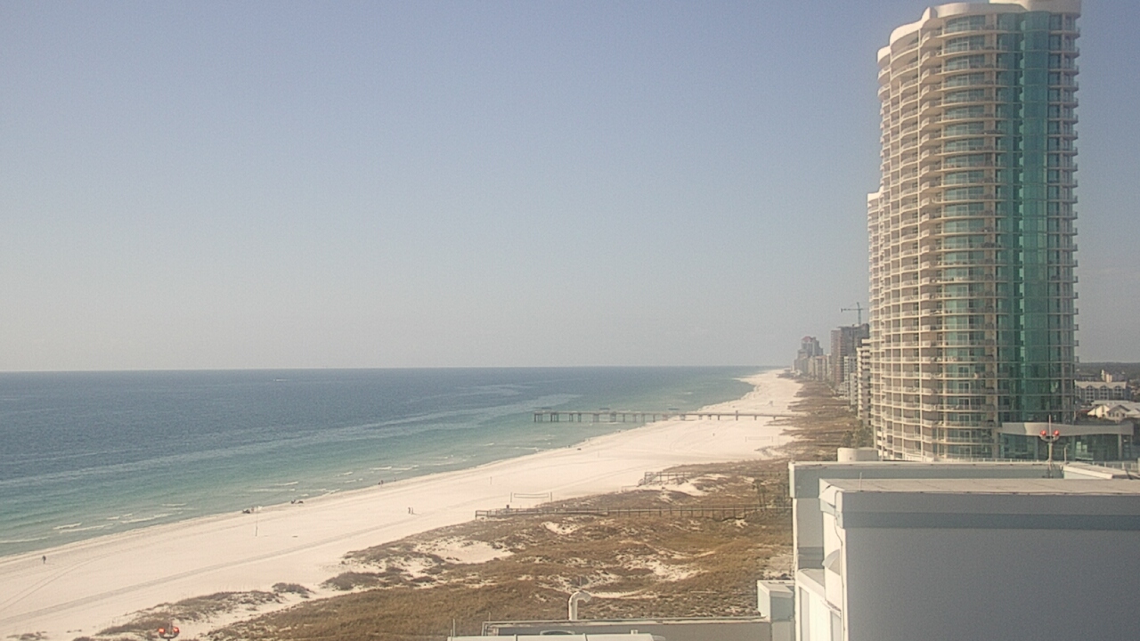 Thumbnail for current weather camera view from Island House Hotel in Orange Beach, Alabama
