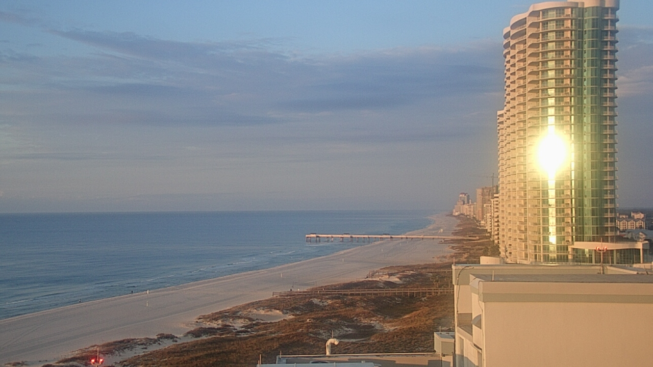 Thumbnail for current weather camera view from Island House Hotel in Orange Beach, Alabama