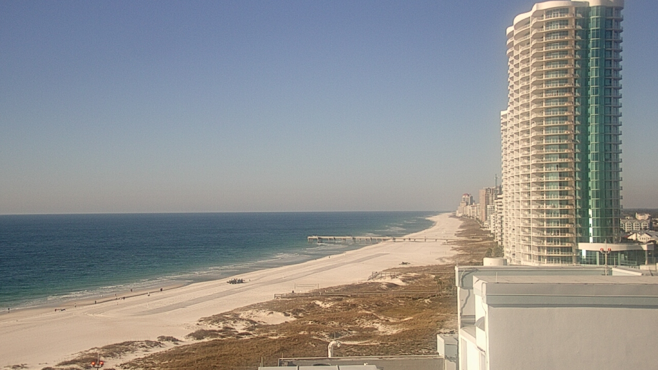 Thumbnail for current weather camera view from Island House Hotel in Orange Beach, Alabama