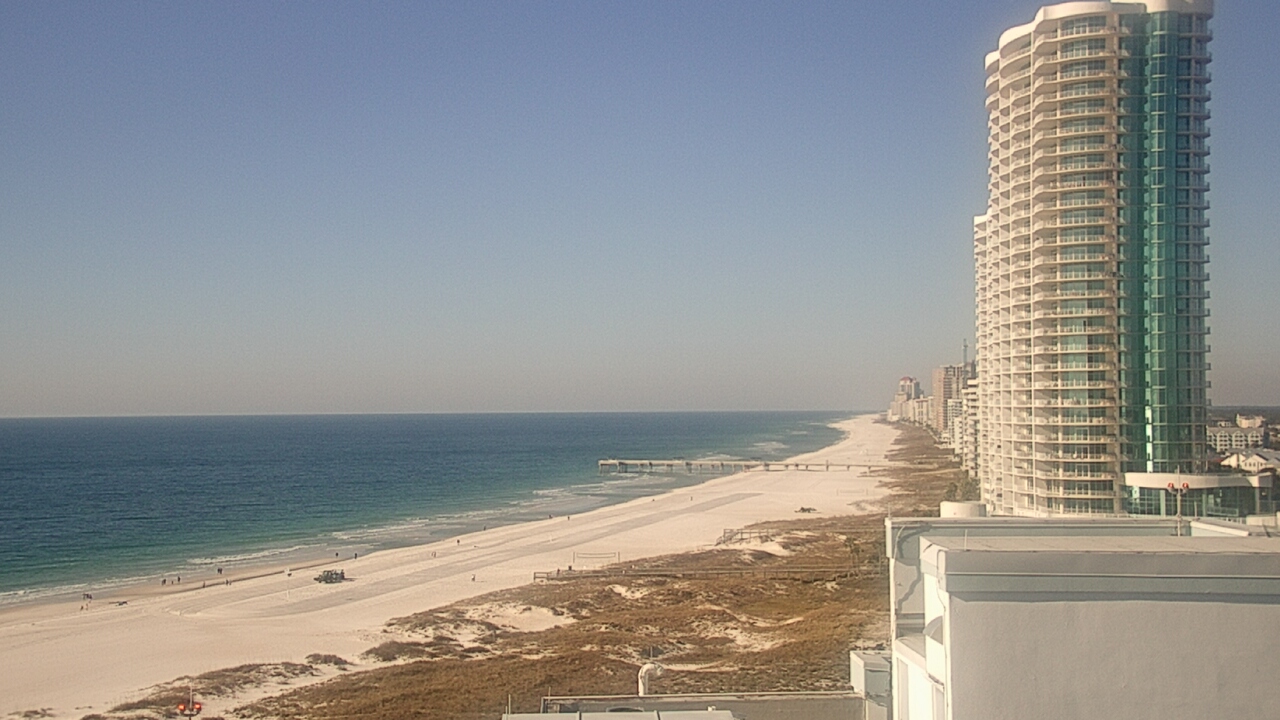 Thumbnail for current weather camera view from Island House Hotel in Orange Beach, Alabama