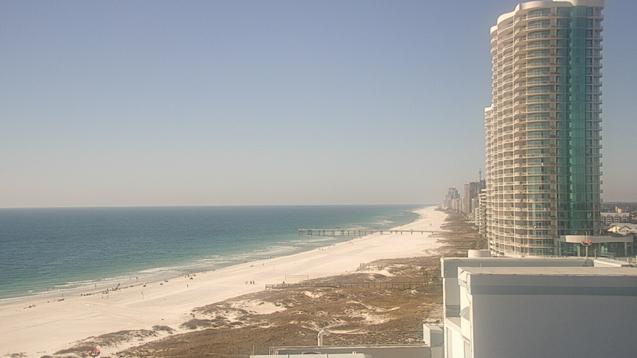 Thumbnail for current weather camera view from Island House Hotel in Orange Beach, Alabama
