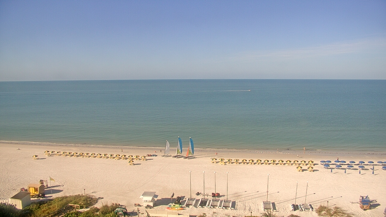 Thumbnail for current weather camera view from The Charter Club of Marco Beach in Marco Island, Florida