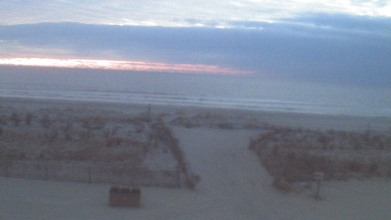 Thumbnail for current weather camera view from Beach Patrol HQ in Margate City, New Jersey