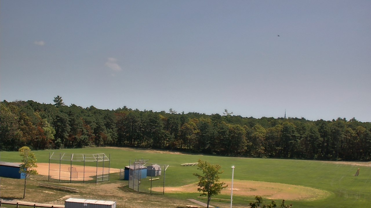 Thumbnail for current weather camera view from Mashpee HS in Mashpee, Massachusetts