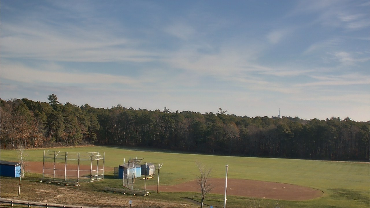 Thumbnail for current weather camera view from Mashpee HS in Mashpee, Massachusetts