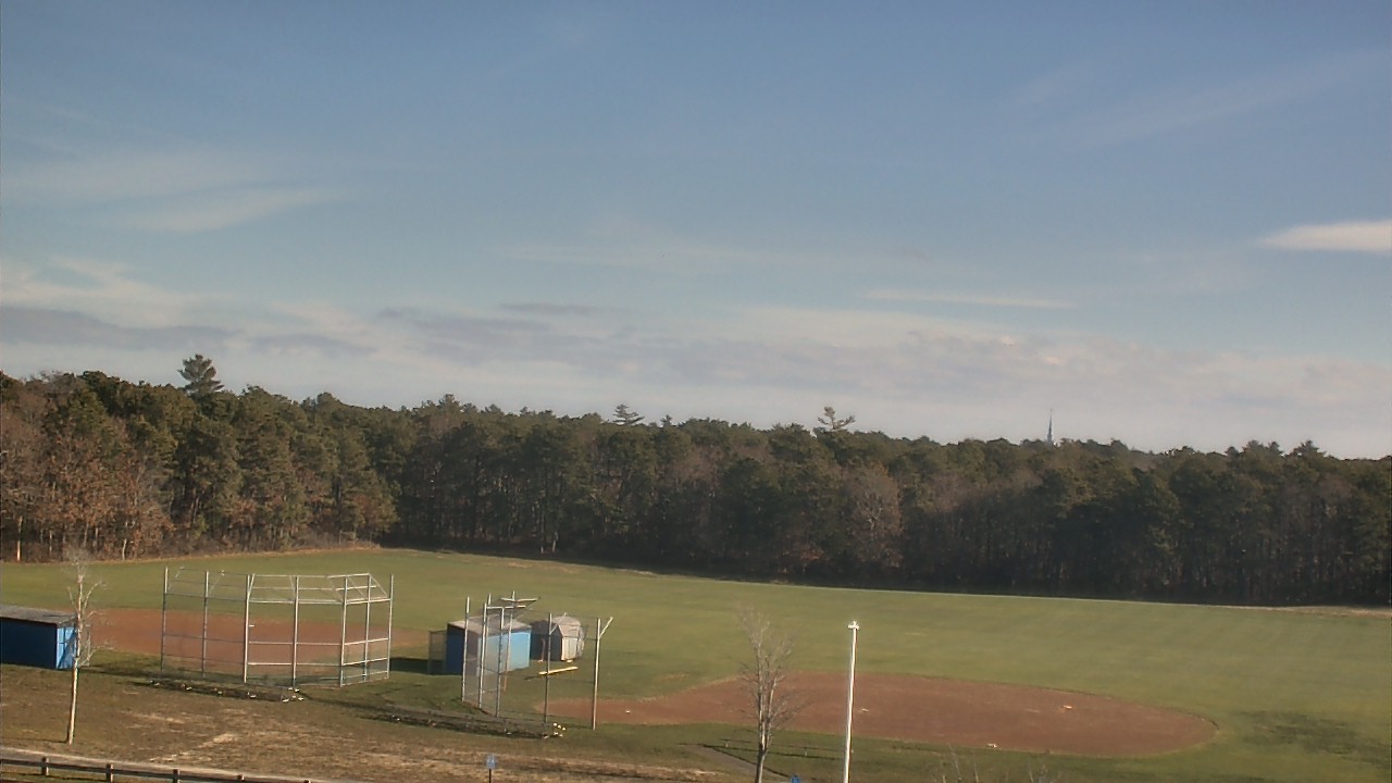 Thumbnail for current weather camera view from Mashpee HS in Mashpee, Massachusetts