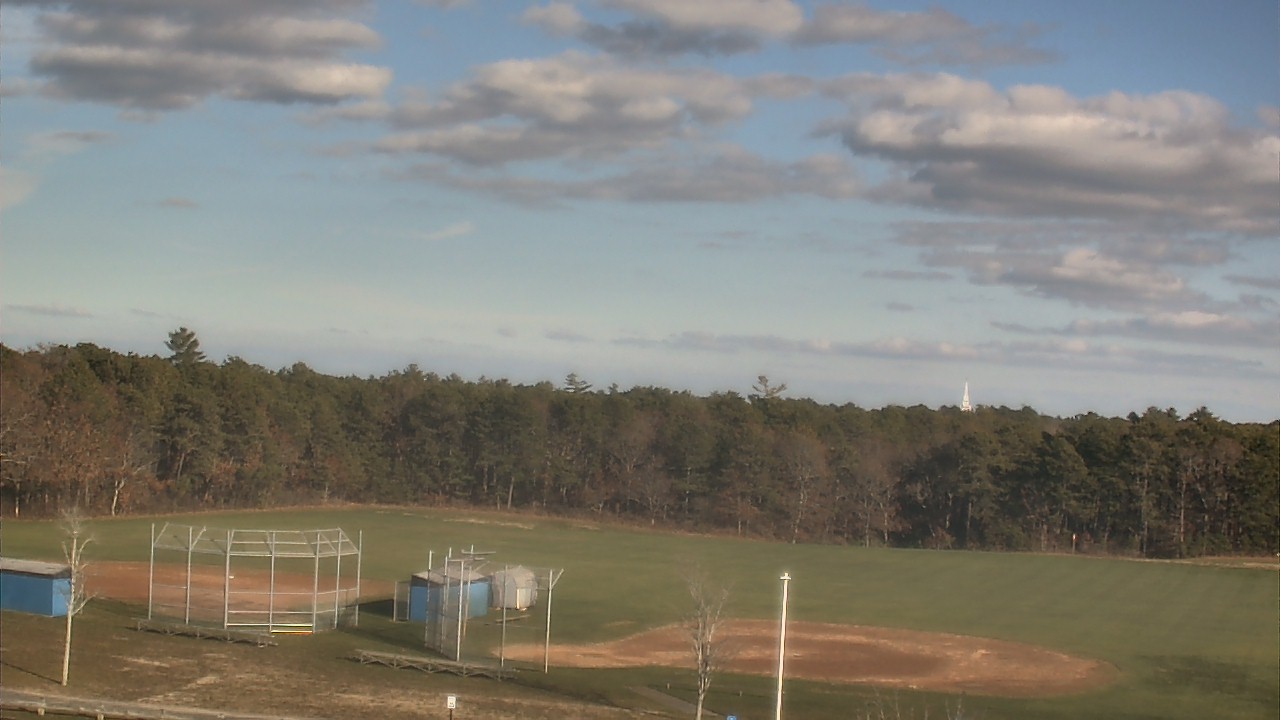 Thumbnail for current weather camera view from Mashpee HS in Mashpee, Massachusetts
