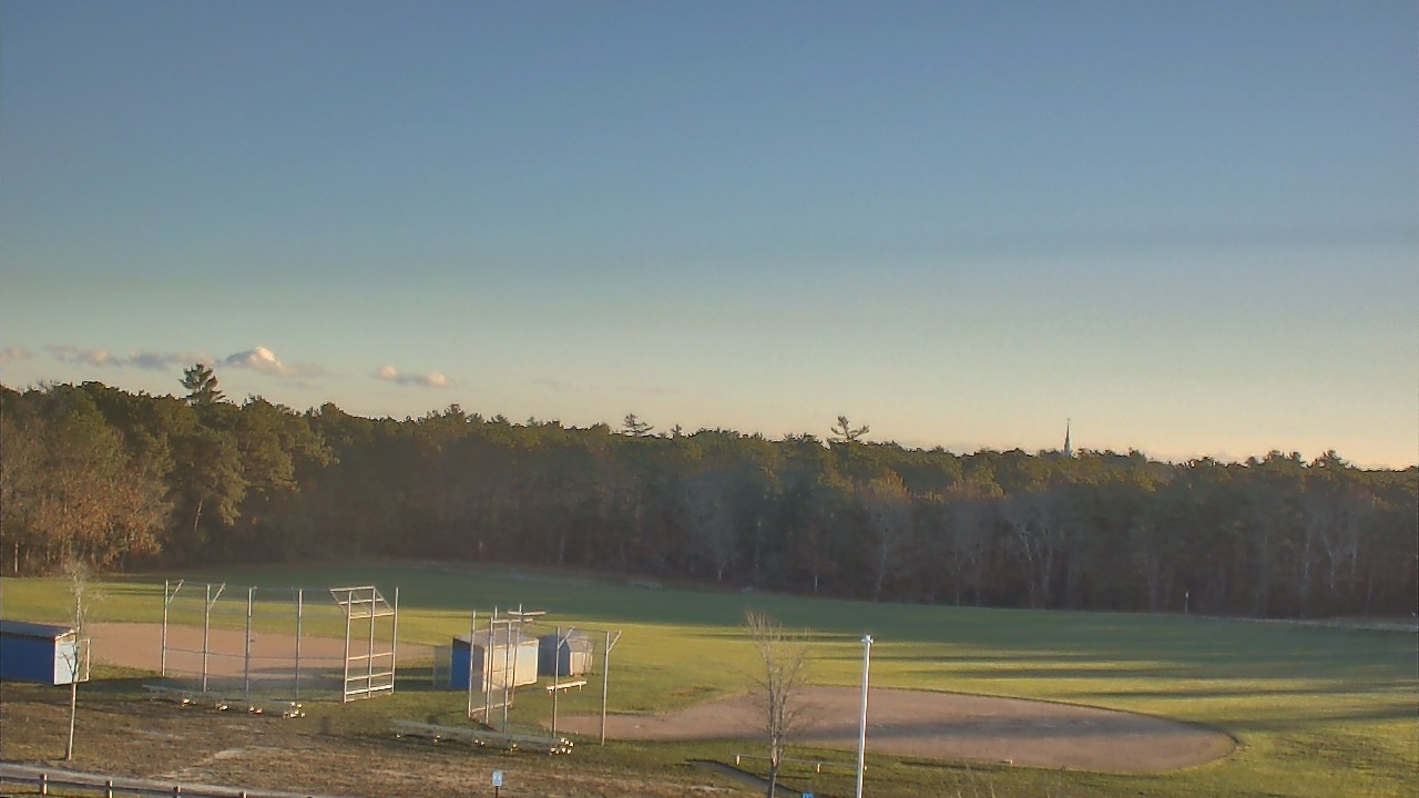 Thumbnail for current weather camera view from Mashpee HS in Mashpee, Massachusetts