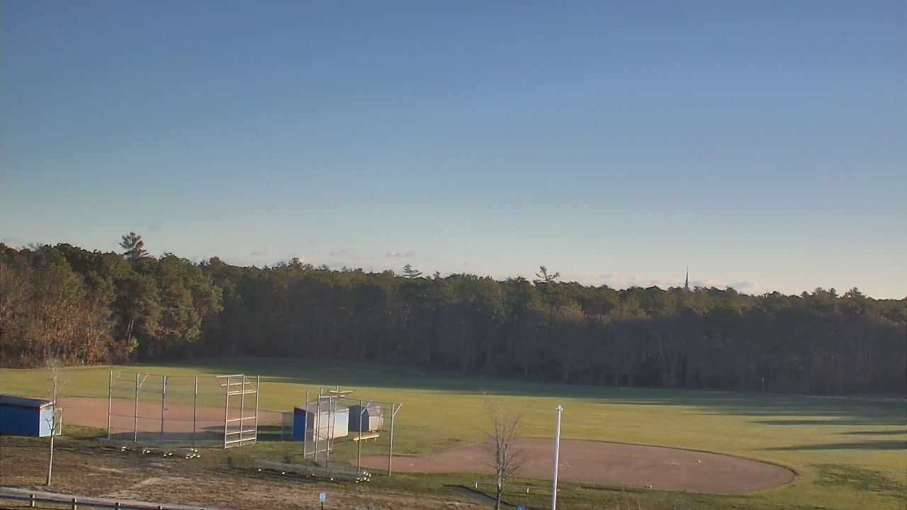 Thumbnail for current weather camera view from Mashpee HS in Mashpee, Massachusetts