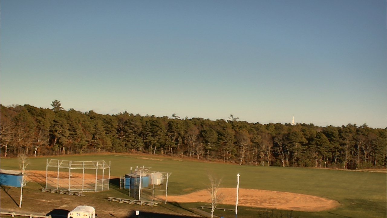 Thumbnail for current weather camera view from Mashpee HS in Mashpee, Massachusetts