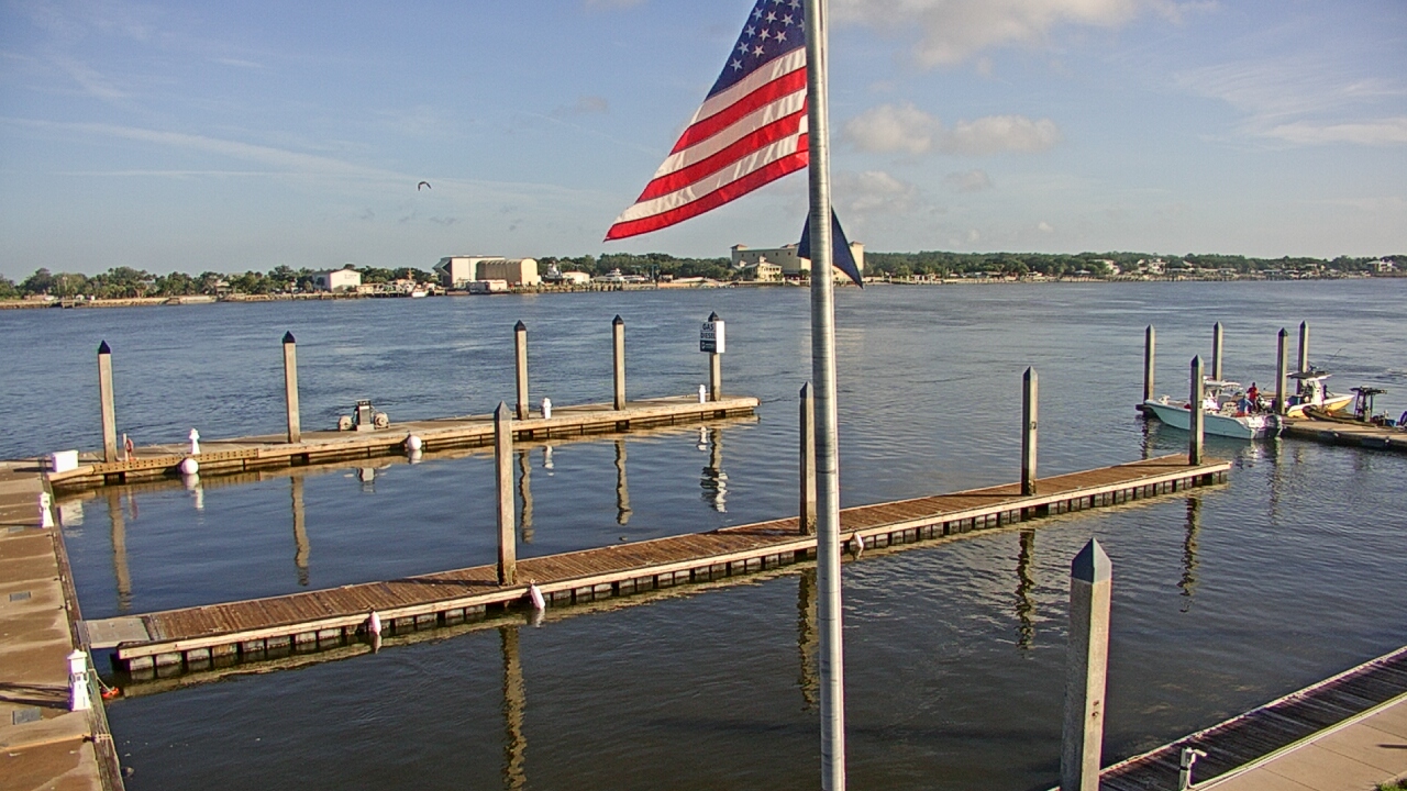 Thumbnail for current weather camera view from Morning Star Marina in Jacksonville, Florida
