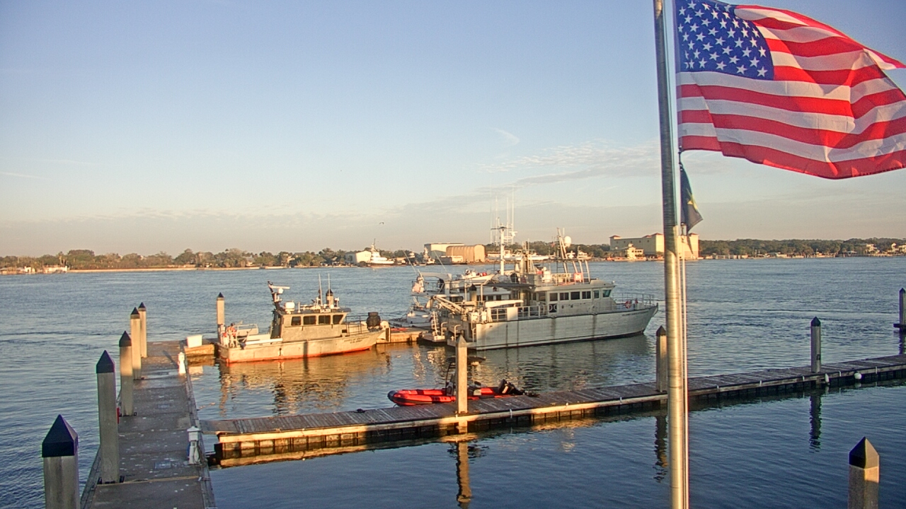 Thumbnail for current weather camera view from Morning Star Marina in Jacksonville, Florida