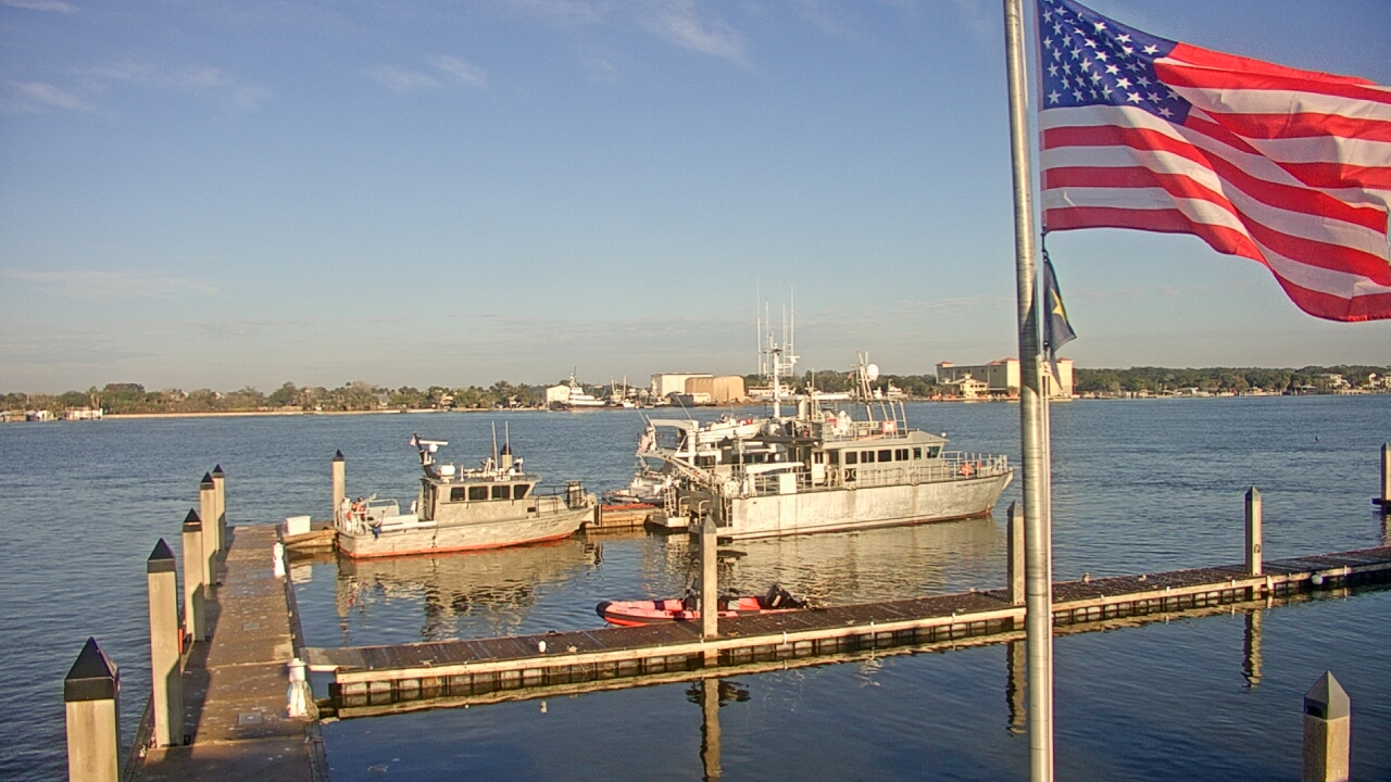 Thumbnail for current weather camera view from Morning Star Marina in Jacksonville, Florida