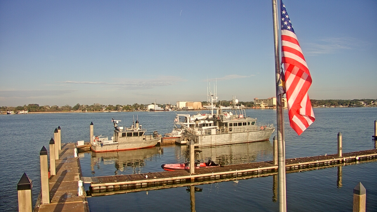 Thumbnail for current weather camera view from Morning Star Marina in Jacksonville, Florida
