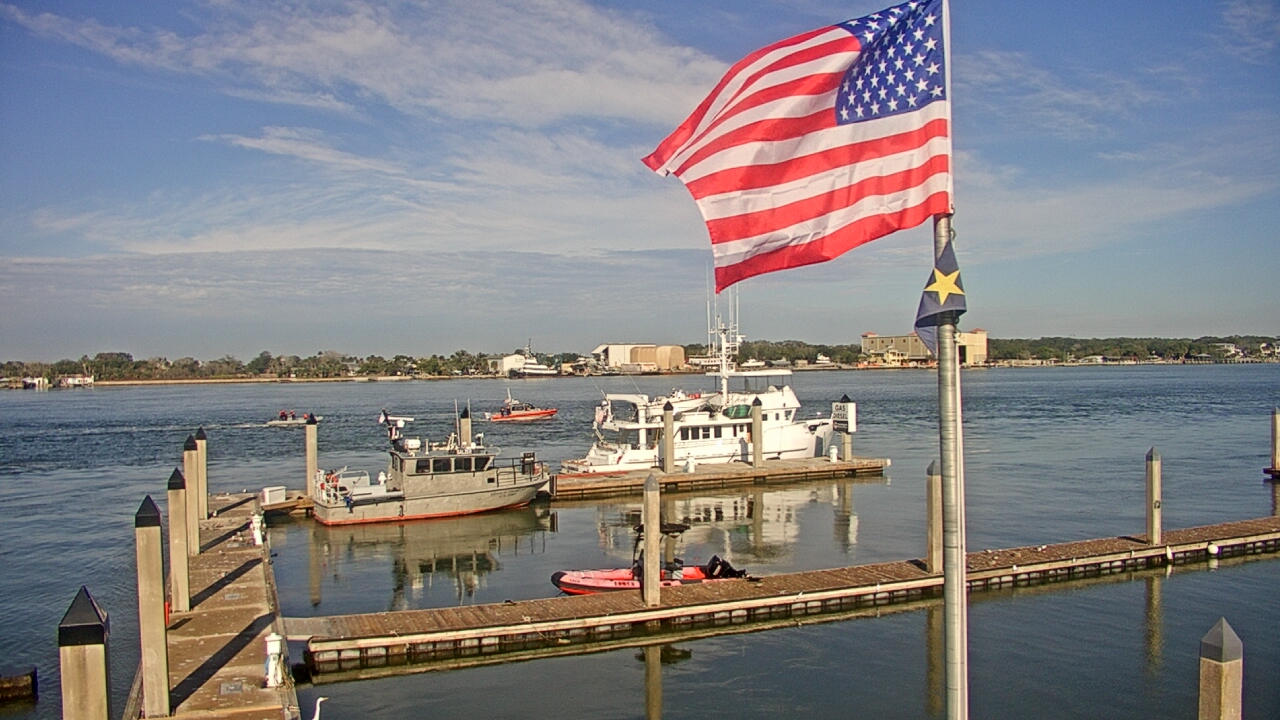 Thumbnail for current weather camera view from Morning Star Marina in Jacksonville, Florida
