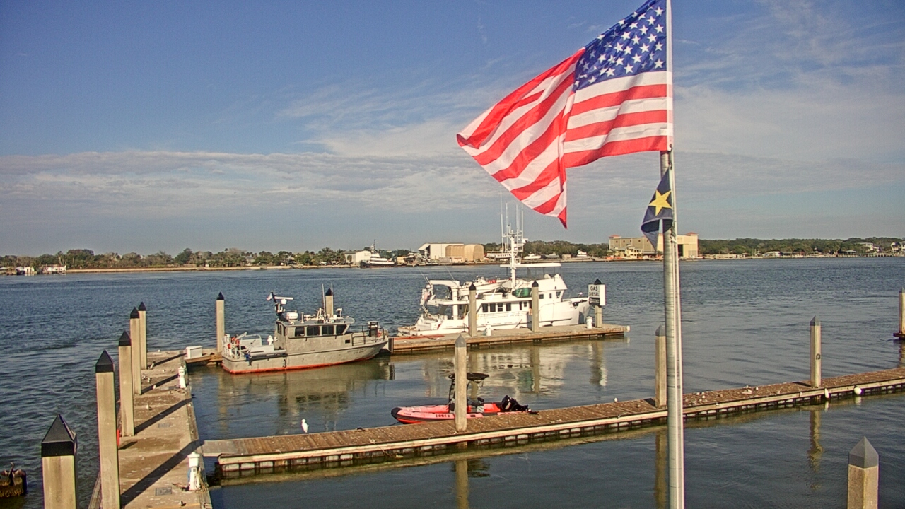 Thumbnail for current weather camera view from Morning Star Marina in Jacksonville, Florida