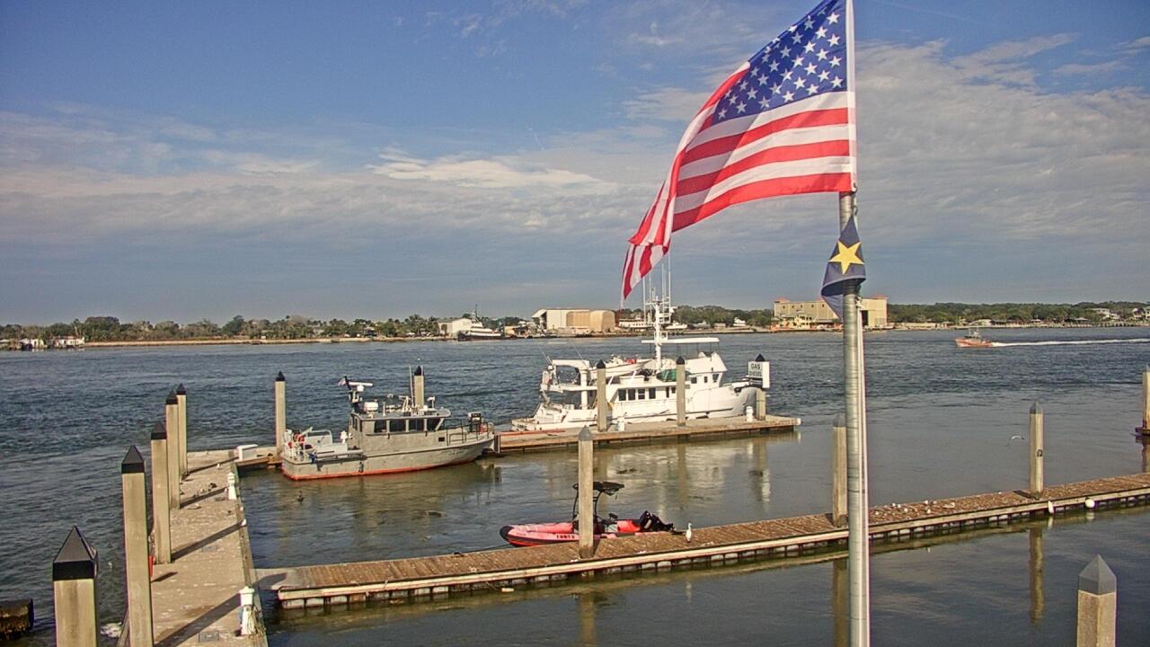 Thumbnail for current weather camera view from Morning Star Marina in Jacksonville, Florida