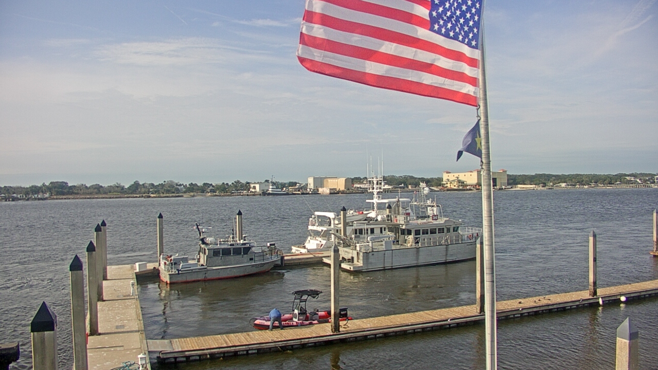 Thumbnail for current weather camera view from Morning Star Marina in Jacksonville, Florida