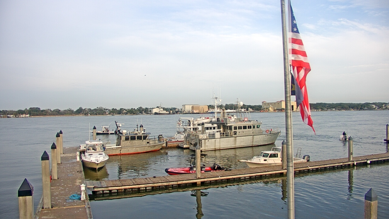 Thumbnail for current weather camera view from Morning Star Marina in Jacksonville, Florida