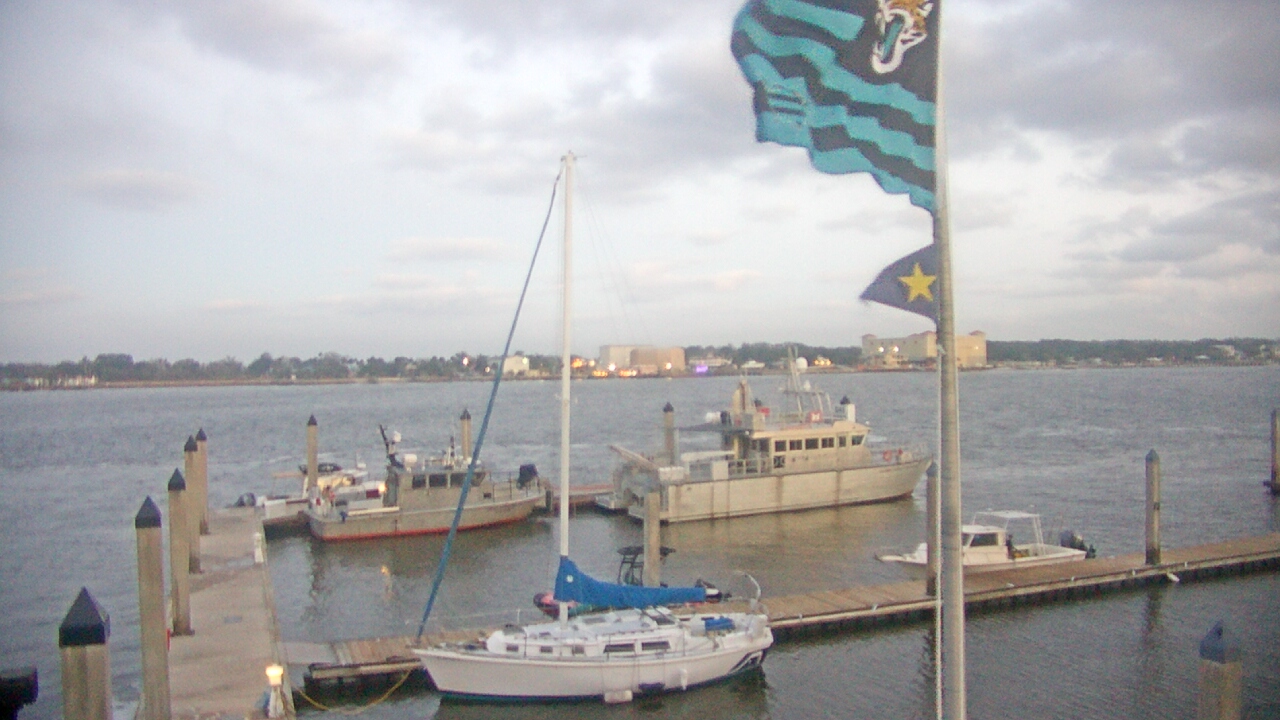 Thumbnail for current weather camera view from Morning Star Marina in Jacksonville, Florida