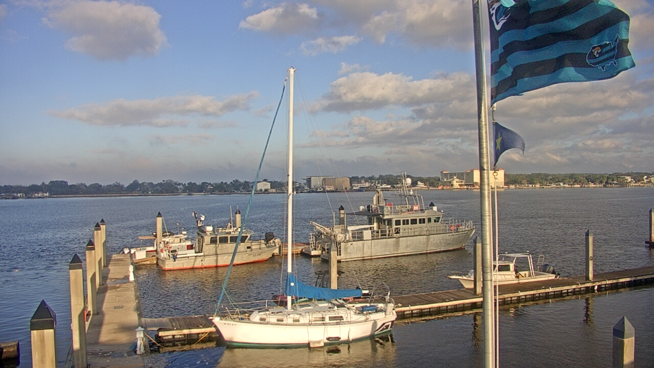 Thumbnail for current weather camera view from Morning Star Marina in Jacksonville, Florida