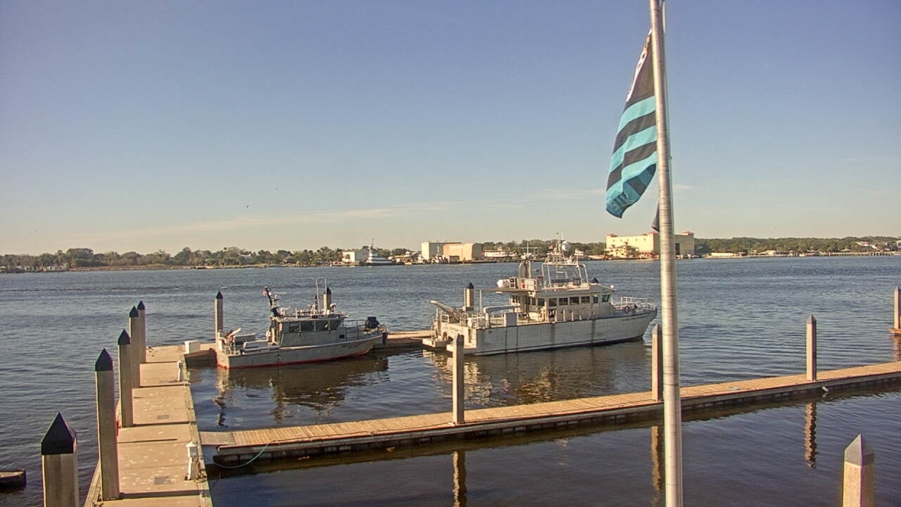 Thumbnail for current weather camera view from Morning Star Marina in Jacksonville, Florida