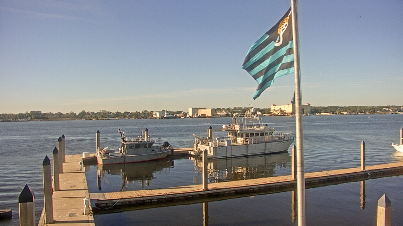 Thumbnail for current weather camera view from Morning Star Marina in Jacksonville, Florida