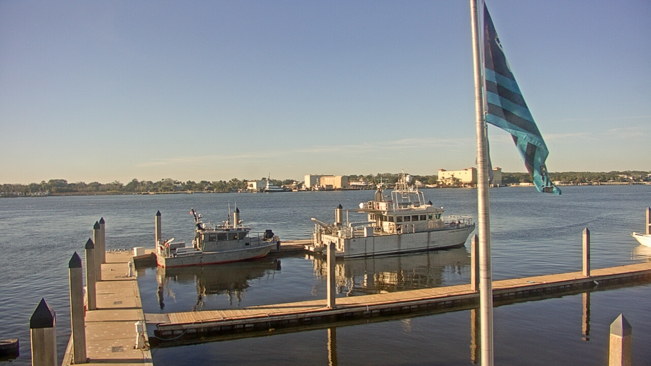 Thumbnail for current weather camera view from Morning Star Marina in Jacksonville, Florida