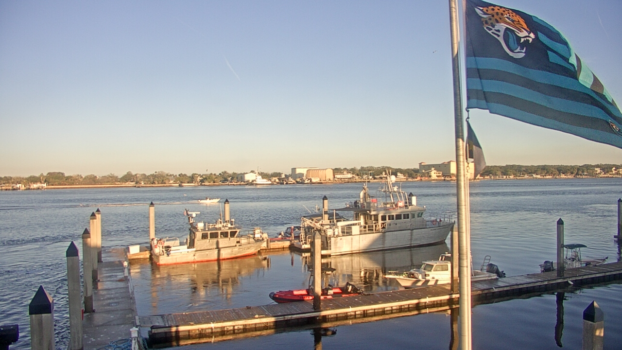Thumbnail for current weather camera view from Morning Star Marina in Jacksonville, Florida