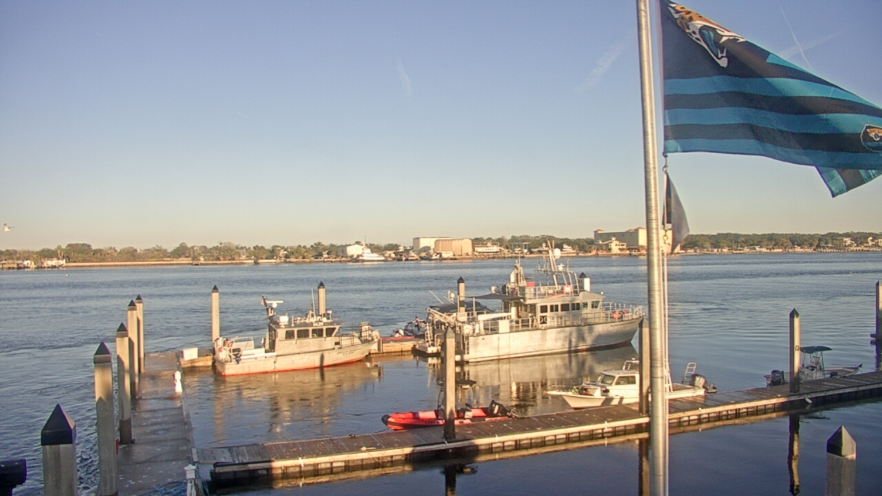 Thumbnail for current weather camera view from Morning Star Marina in Jacksonville, Florida