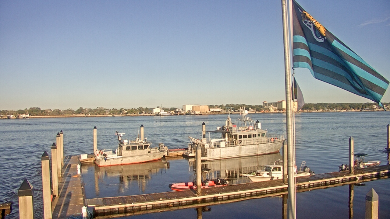 Thumbnail for current weather camera view from Morning Star Marina in Jacksonville, Florida