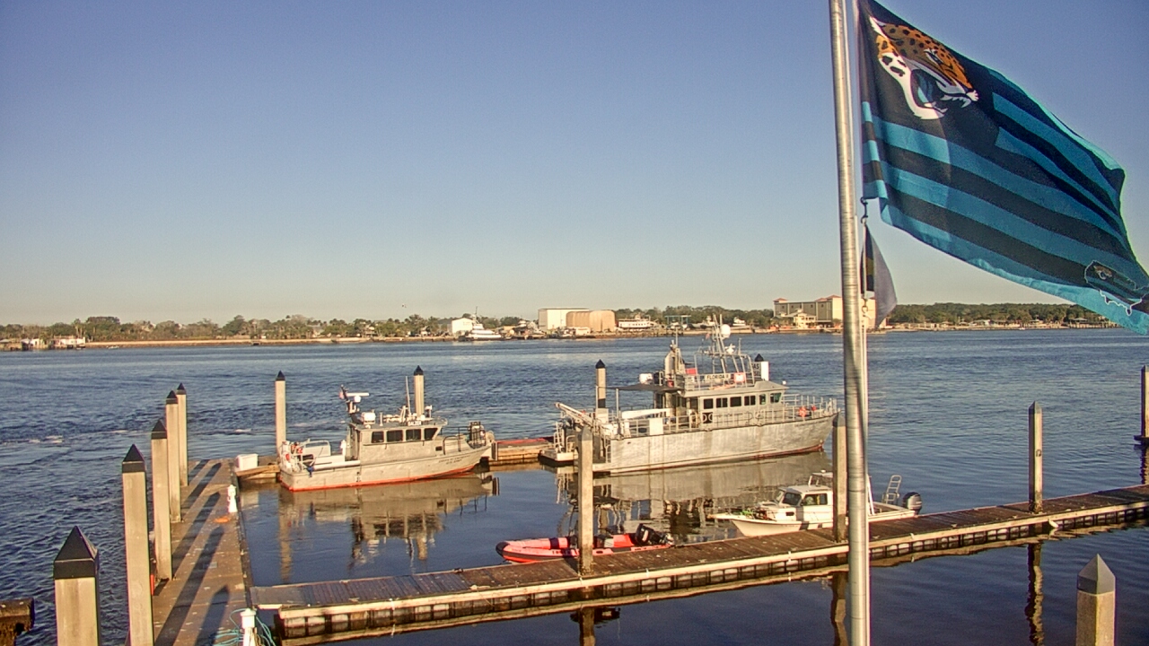 Thumbnail for current weather camera view from Morning Star Marina in Jacksonville, Florida