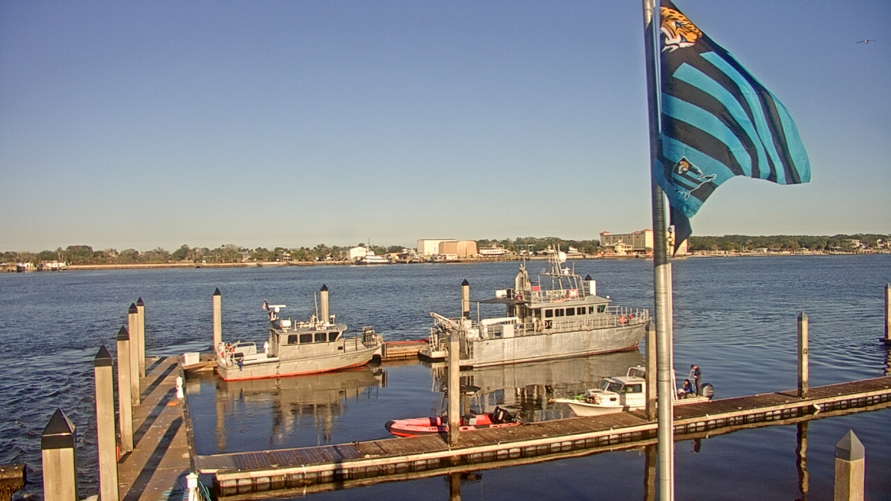Thumbnail for current weather camera view from Morning Star Marina in Jacksonville, Florida