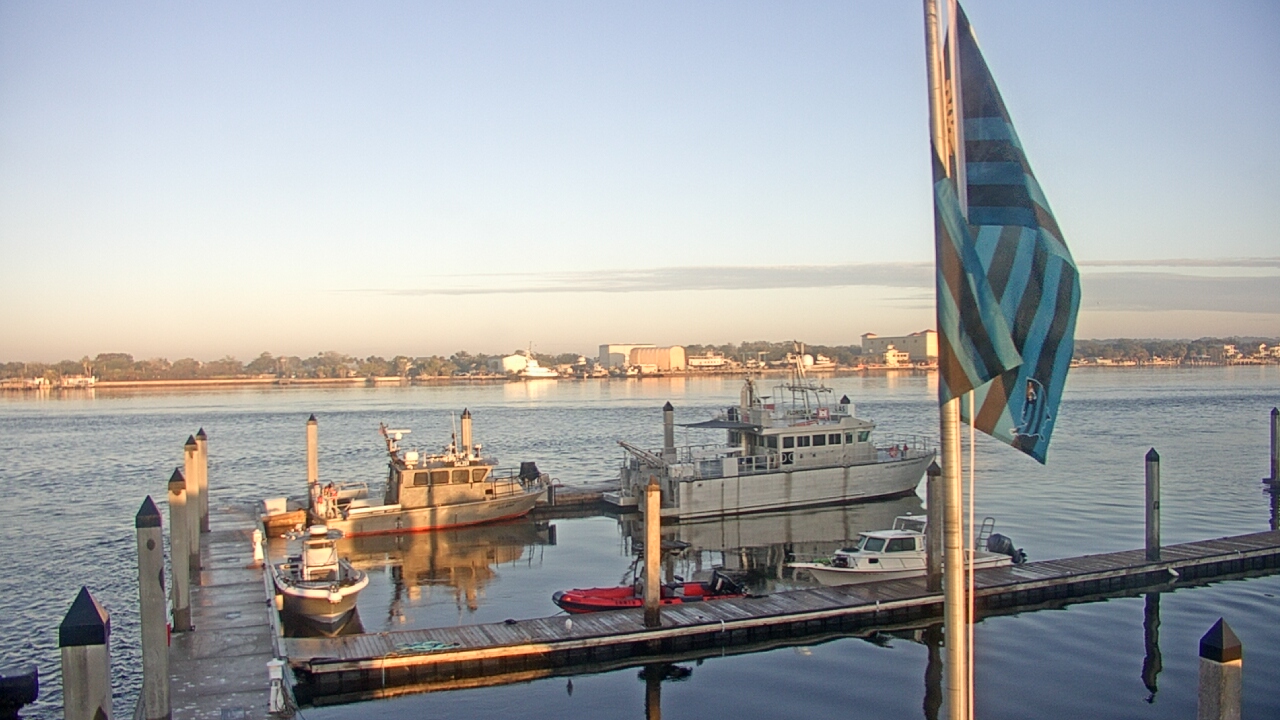 Thumbnail for current weather camera view from Morning Star Marina in Jacksonville, Florida