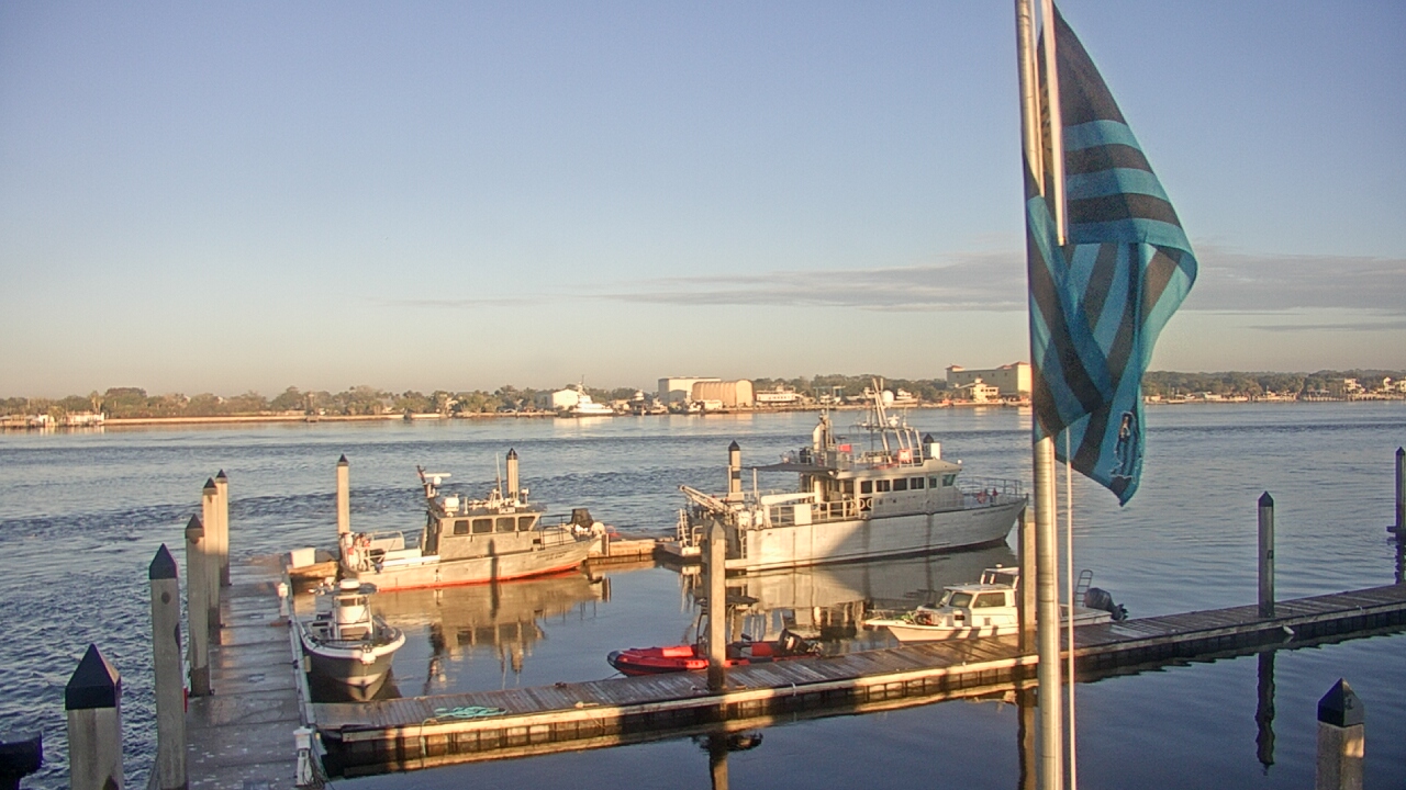 Thumbnail for current weather camera view from Morning Star Marina in Jacksonville, Florida