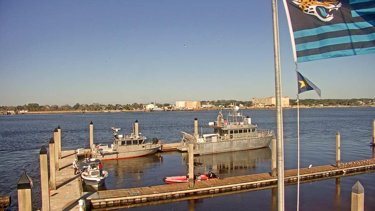 Thumbnail for current weather camera view from Morning Star Marina in Jacksonville, Florida