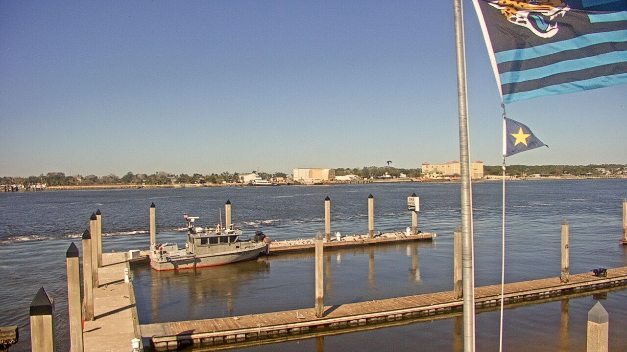 Thumbnail for current weather camera view from Morning Star Marina in Jacksonville, Florida